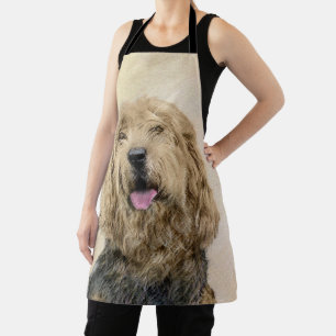 Otterhound 絵画's – かわいいオリジナルドッグアート エプロン
