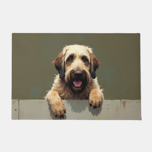 Otterhound Dog Doormat Art ドアマット (正面)