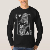 Otterhound King Of Hearts  Dog  Pop Tシャツ (正面)