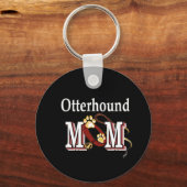 Otterhound MOMギフト キーホルダー (正面)