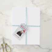 Otterly 素晴らし Christmas Pun Otterの画像 ギフトタグ (より糸付き)