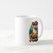 Otterly Awesome, Funny Sea Otter Lover コーヒーマグカップ (正面右)