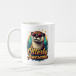 Otterly Awesome, Funny Sea Otter Lover コーヒーマグカップ