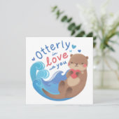 Otterly in Love with You サンキューカード (スタンド正面)