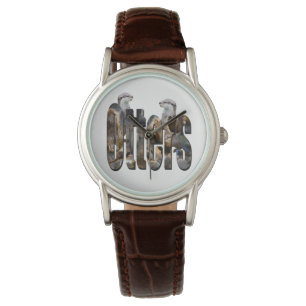 Otters写真のロゴとOtters 腕時計