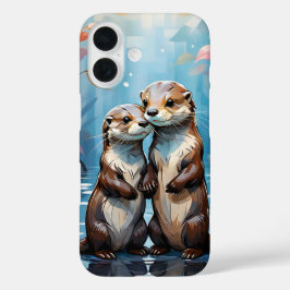 Otters iPhone 16ケース