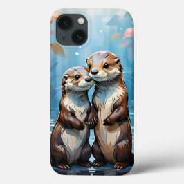 Otters iPhone 13ケース