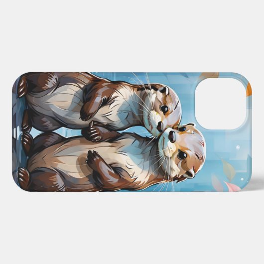 Otters iPhoneケース (裏面横)