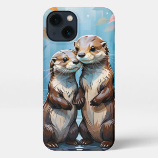 Otters iPhone 13ケース