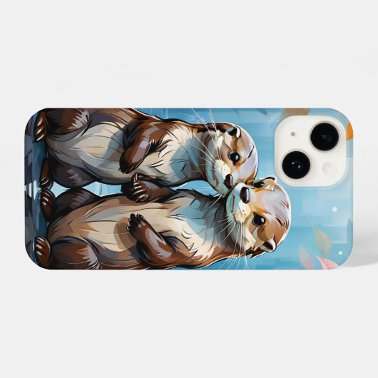 Otters iPhoneケース (裏面横)