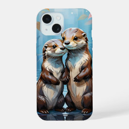 Otters iPhone 15ケース