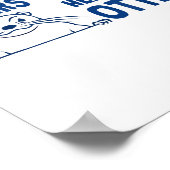 Otters Otter Help Each Otters Funny Saying ポスター (角)