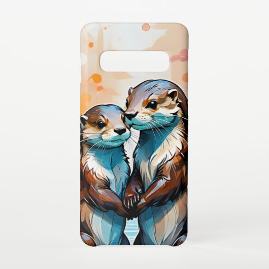 Otters Samsung Galaxyケース (裏面)