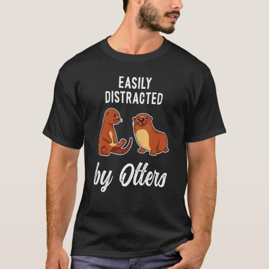 Otters Saying  Otter 1 Tシャツ (正面)