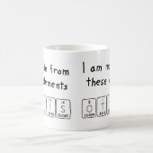 Ottis周期テーブル名mug コーヒーマグカップ (中央)