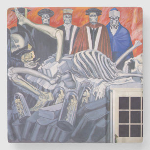 Otto Dix、Gods of the World Poster モダン Stone Co ストーンコースター