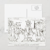 Otto I Submitting to Berenger II ポストカード (正面/裏面)