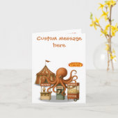 Otto’s circus snack shack カード (黄色い花)