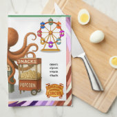 Otto’s circus snack shack キッチンタオル (四つ折り)