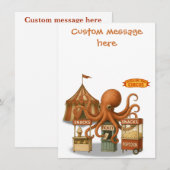 Otto’s circus snack shack サンキューカード (正面/裏面)