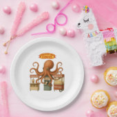 Otto’s circus snack shack ペーパープレート (パーティー)