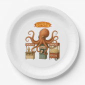 Otto’s circus snack shack ペーパープレート (正面)