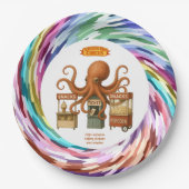 Otto’s circus snack shack ペーパープレート (正面)