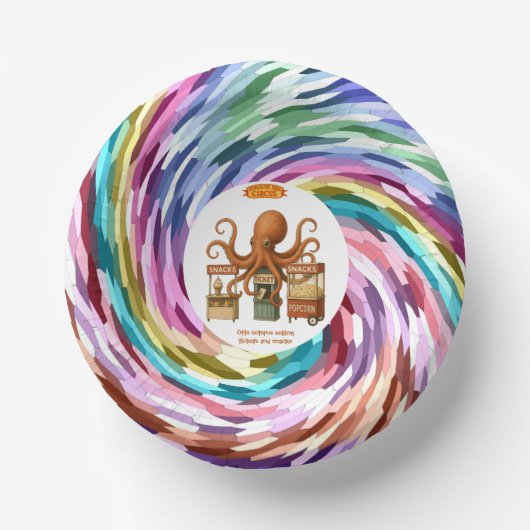 Otto’s circus snack shack ペーパーボウル (正面)