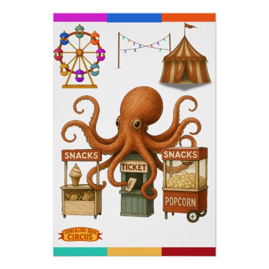 Otto’s circus snack shack ポスター (正面)