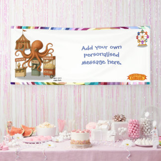 Otto’s circus snack shack 横断幕