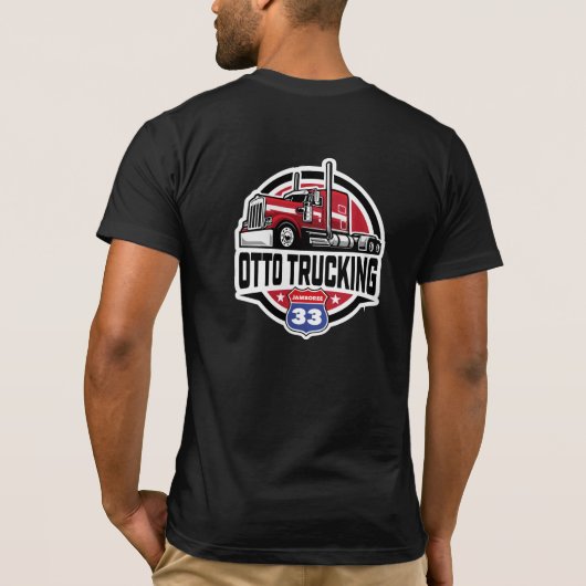 Otto Trucking #1 Tシャツ (裏面)