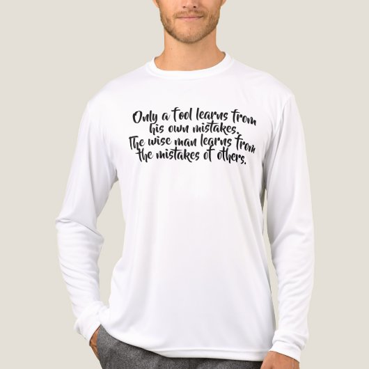 Otto von Bismarck signature トライブレンドTシャツ (正面)