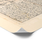 Ottoman Empire Map by Henri Chatelain (1719) ポスター (角)