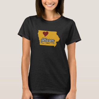 OTTOSEN IOWA IA USA  Cute Souvenir Merch  US City  Tシャツ