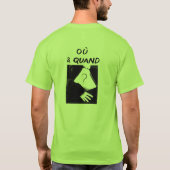 Ou及びQuand Tシャツ (裏面)