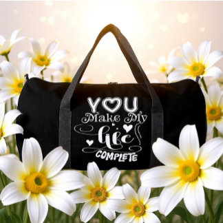 ou Make My Life Complete ダッフルバッグ