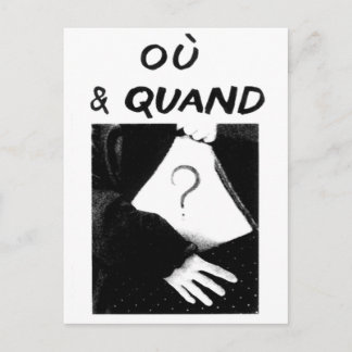 Ou & Quand ポストカード
