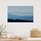 Ouachita Mountainsポスターの上の霧の朝 ポスター (キッチン)