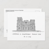 Ouagadougou大聖堂、Ouagadougou、ブルキナファソ ポストカード (正面/裏面)