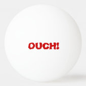 Ouch! その傷! 話すこと 卓球ボール (正面)