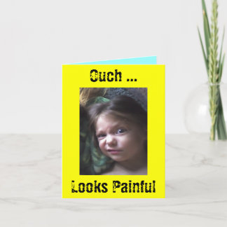 Ouch…苦痛な一見 カード