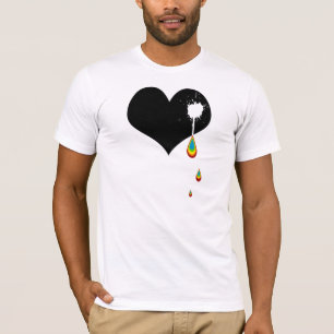 ouch。 虹の中心 tシャツ