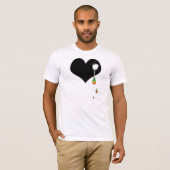 ouch。 虹の中心 tシャツ (正面フル)