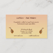 Oud販売および修理 名刺 (裏面)