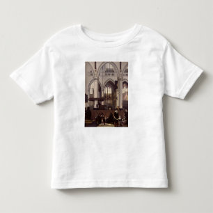 Oude Kerk、アムステルダム、c.1660のインテリア トドラーTシャツ