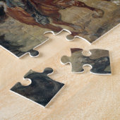 Oudenaarde -騎兵隊は小競合します(パネルの油) ジグソーパズル (側面)