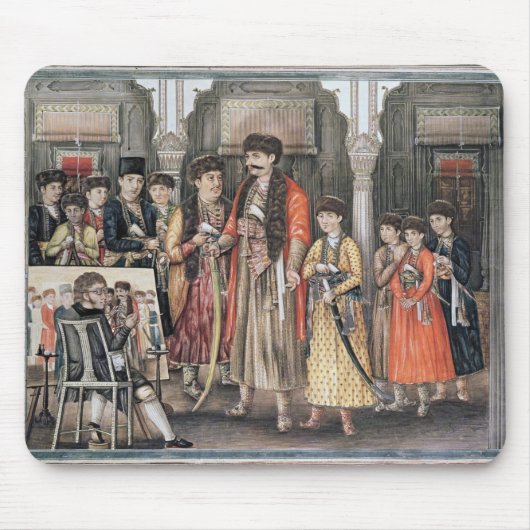 OudhのShujaのud-daula、Nawabおよび彼の10 マウスパッド (正面)