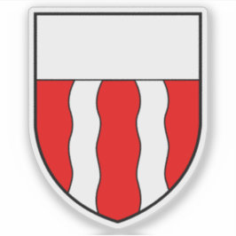 Ouest Lausannois district emblem, Switzerland シール