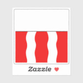 Ouest Lausannois district flag, Switzerland シール (シート)