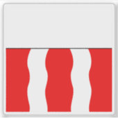 Ouest Lausannois district flag, Switzerland シール (正面)